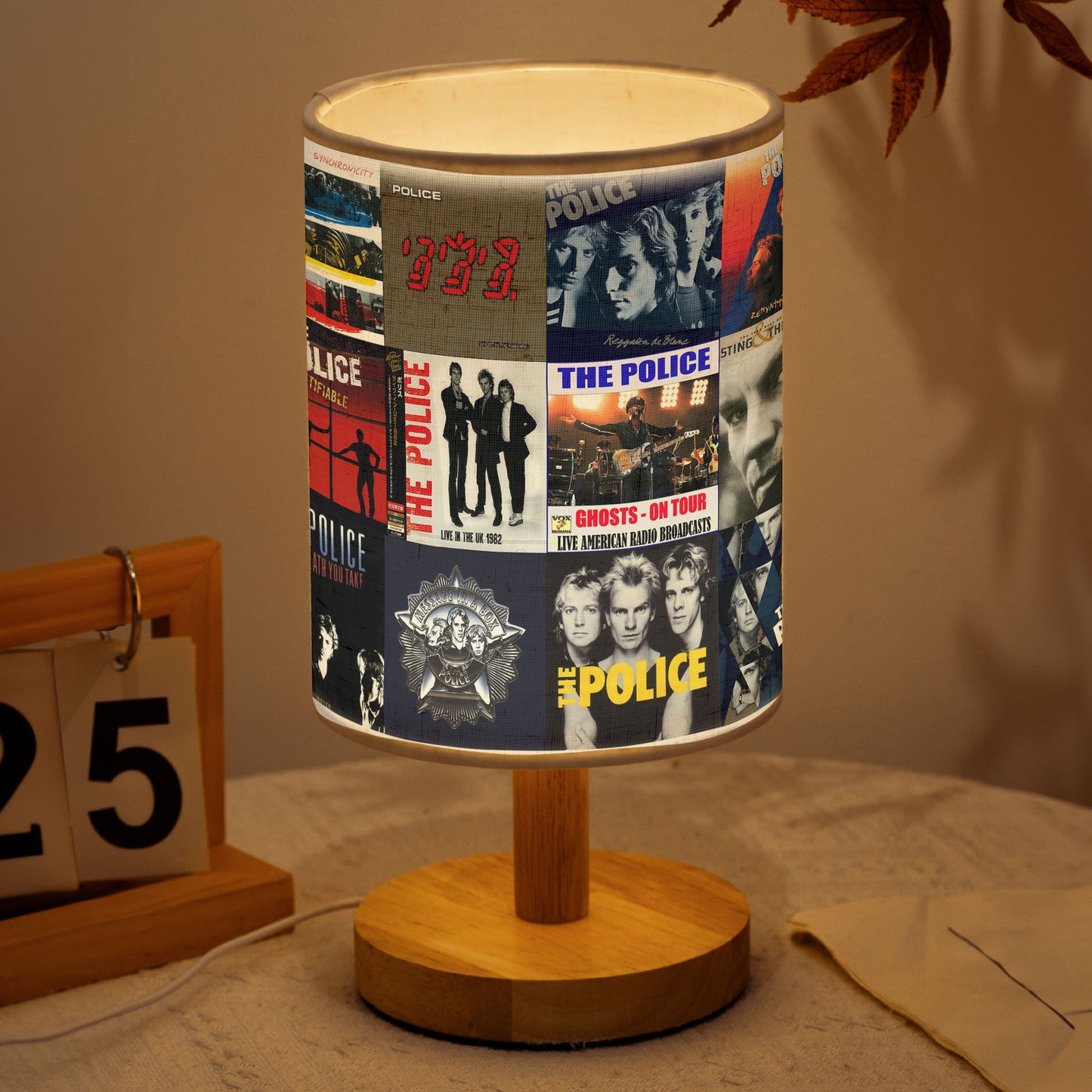 The Police Album Art Collage