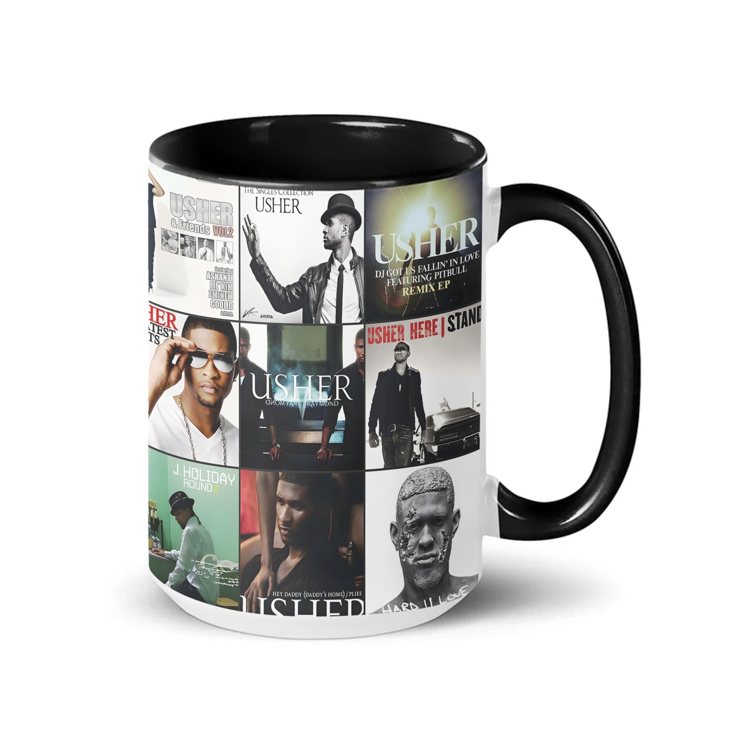 Usher Accent Mug – A Nostalgic R&B Tribute