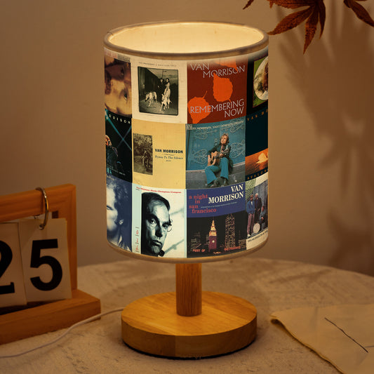 Van Morrison Albums Fabric Lamp – Light That Shines with Soul and Poetry