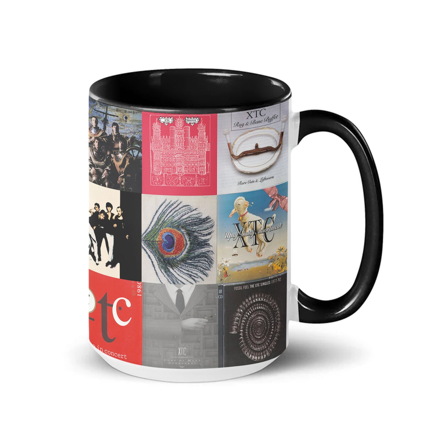 XTC Accent Mug – Classic Album Cover Collage Gift