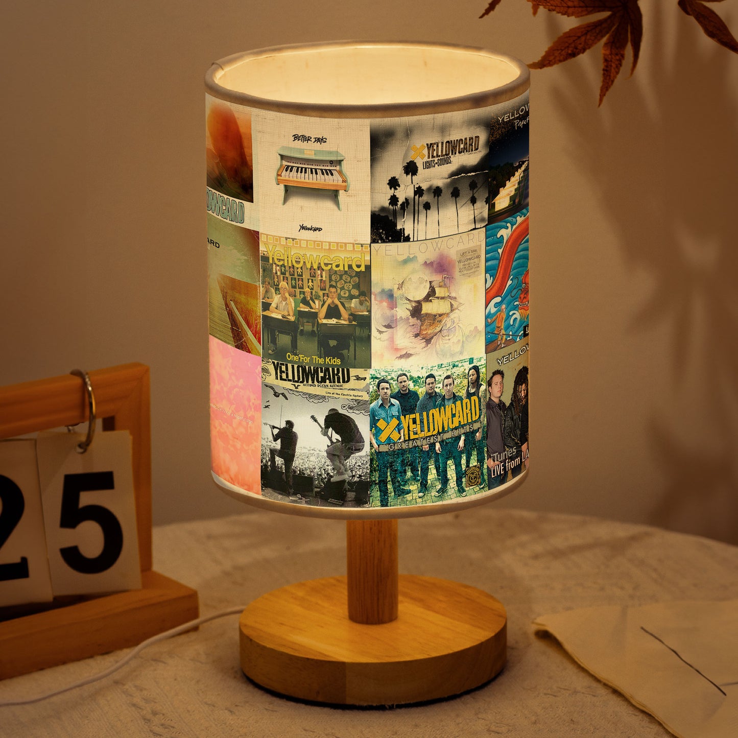 Yellowcard Fabric Lamp – Ocean Avenue Glow