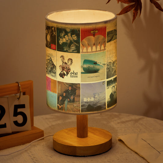 A-ha Album Art Fabric Lamp – Relive the Magic of the ’80s