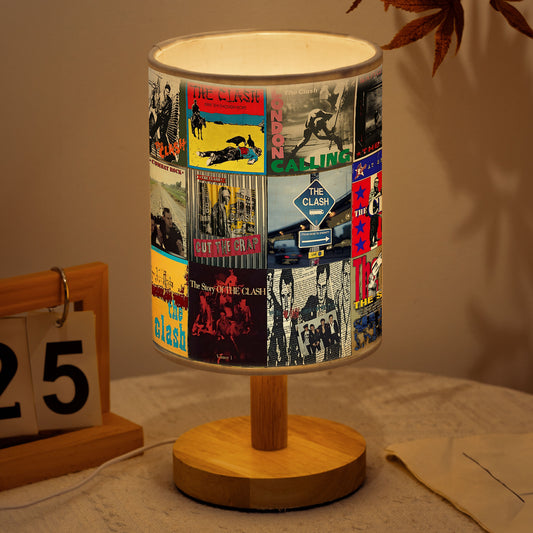 The Clash Album Fabric Lamp – Punk Rock Iconic Glow