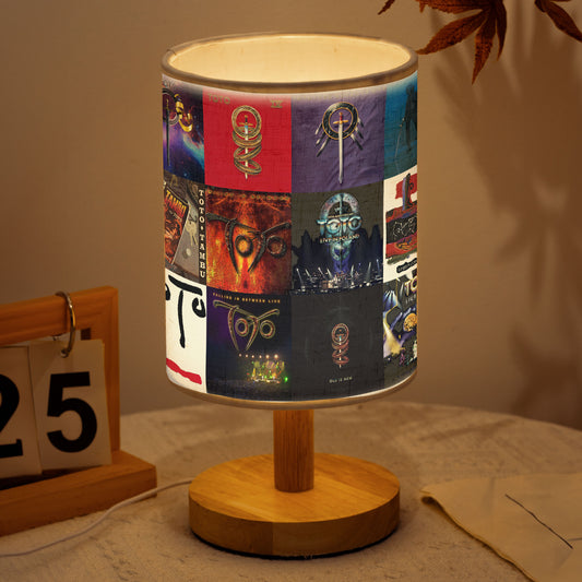 TOTO Fabric Lamp – Classic Album Cover Collage Light for Fans