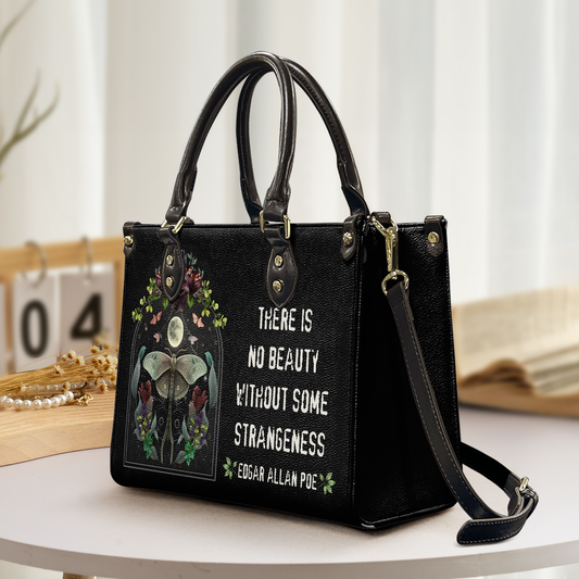 Gothic Leather Handbag & Wallet Set– Inspired by Edgar Allan Poe