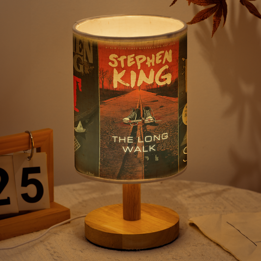 Stephen King Horror Novel Fabric Lamp
