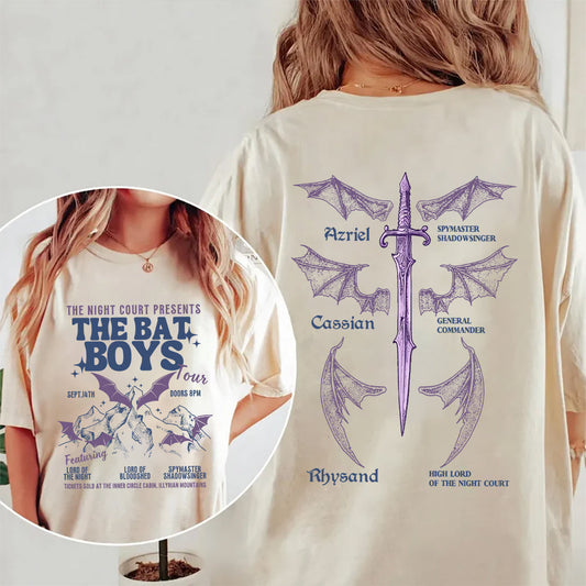 The Bat Boys Tour Tee - ACOTAR Shirt