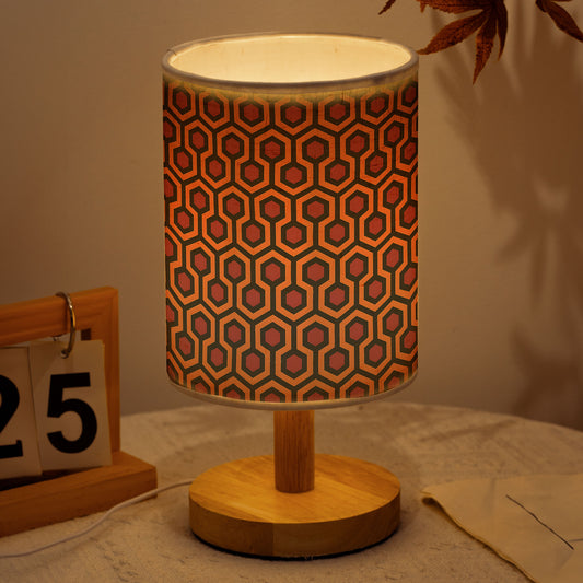 The Shining Overlook Hotel Pattern Fabric Lamp