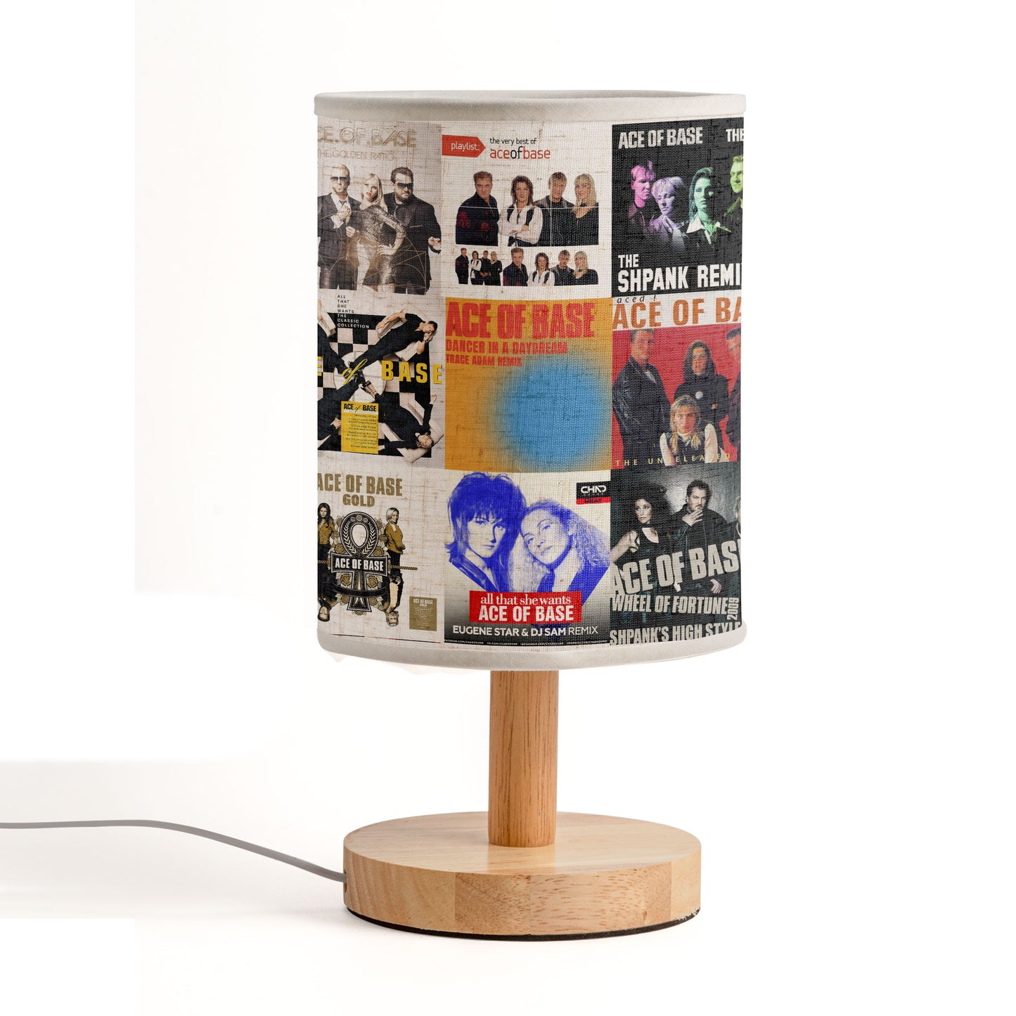 🌸 Ace of Base Album Art Lamp – Pop Nostalgia & Feel-Good Vibes