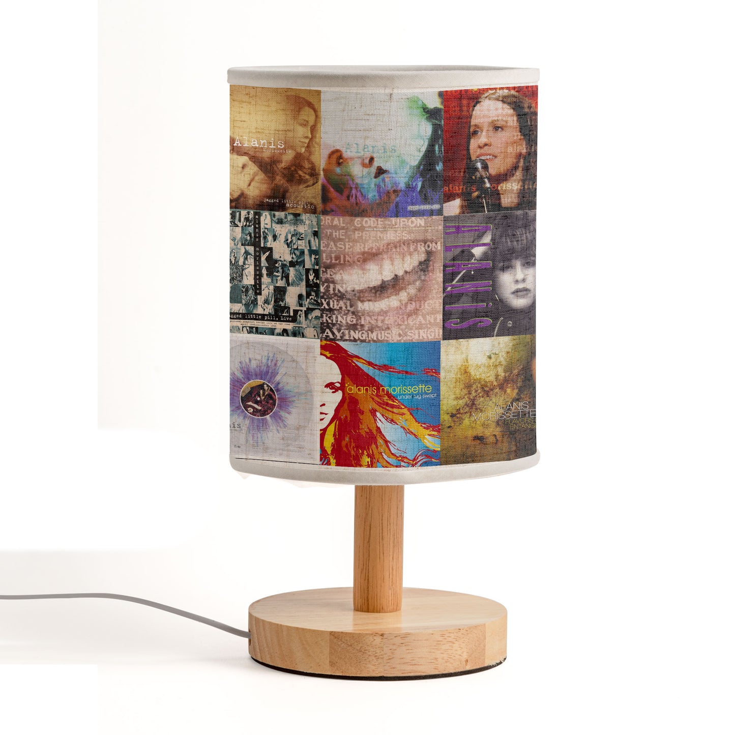 Alanis Morissette Fabric Lamp – Shine a Light on the Voice of a Generation