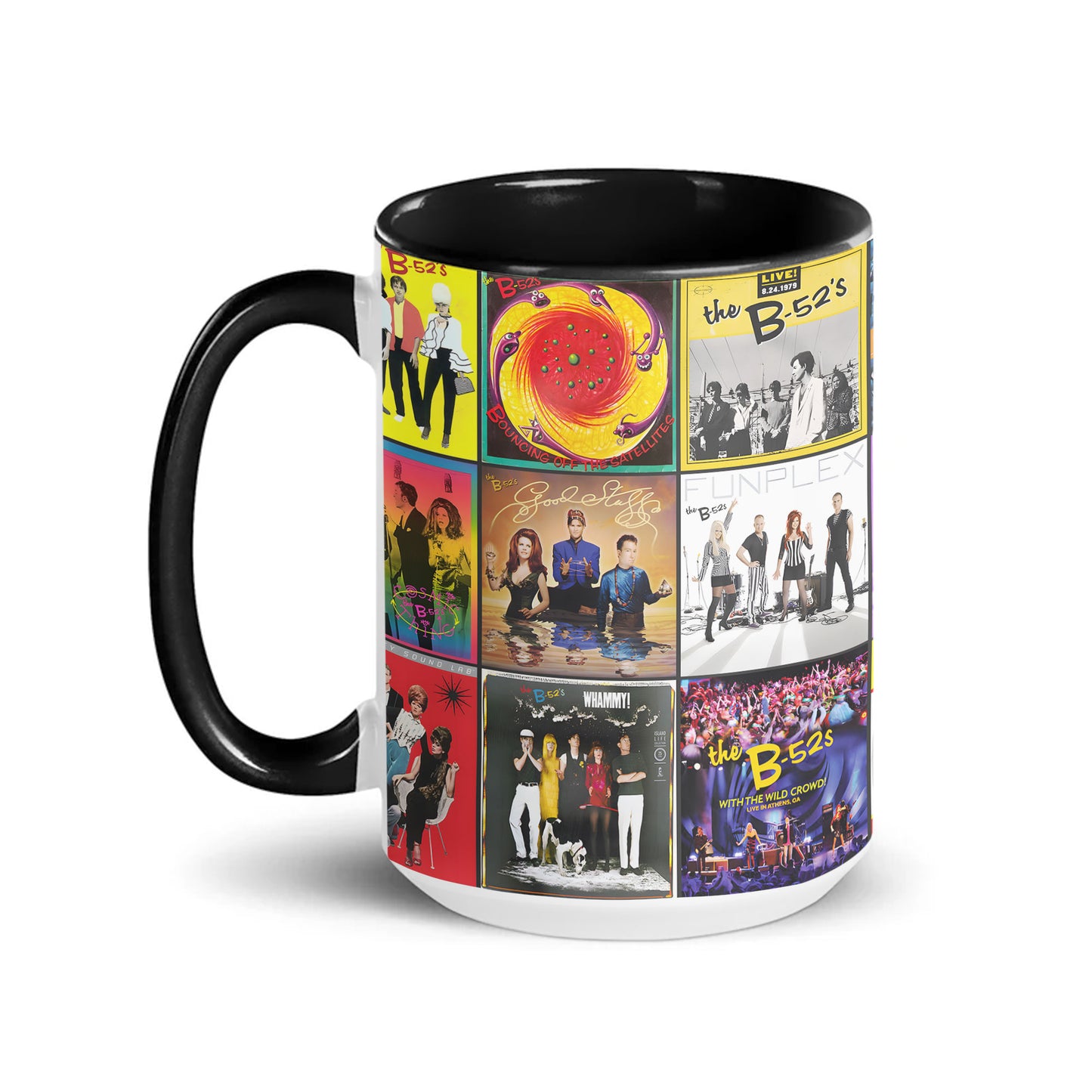 The B-52’s Accent Mug – Album Cover Collage Gift