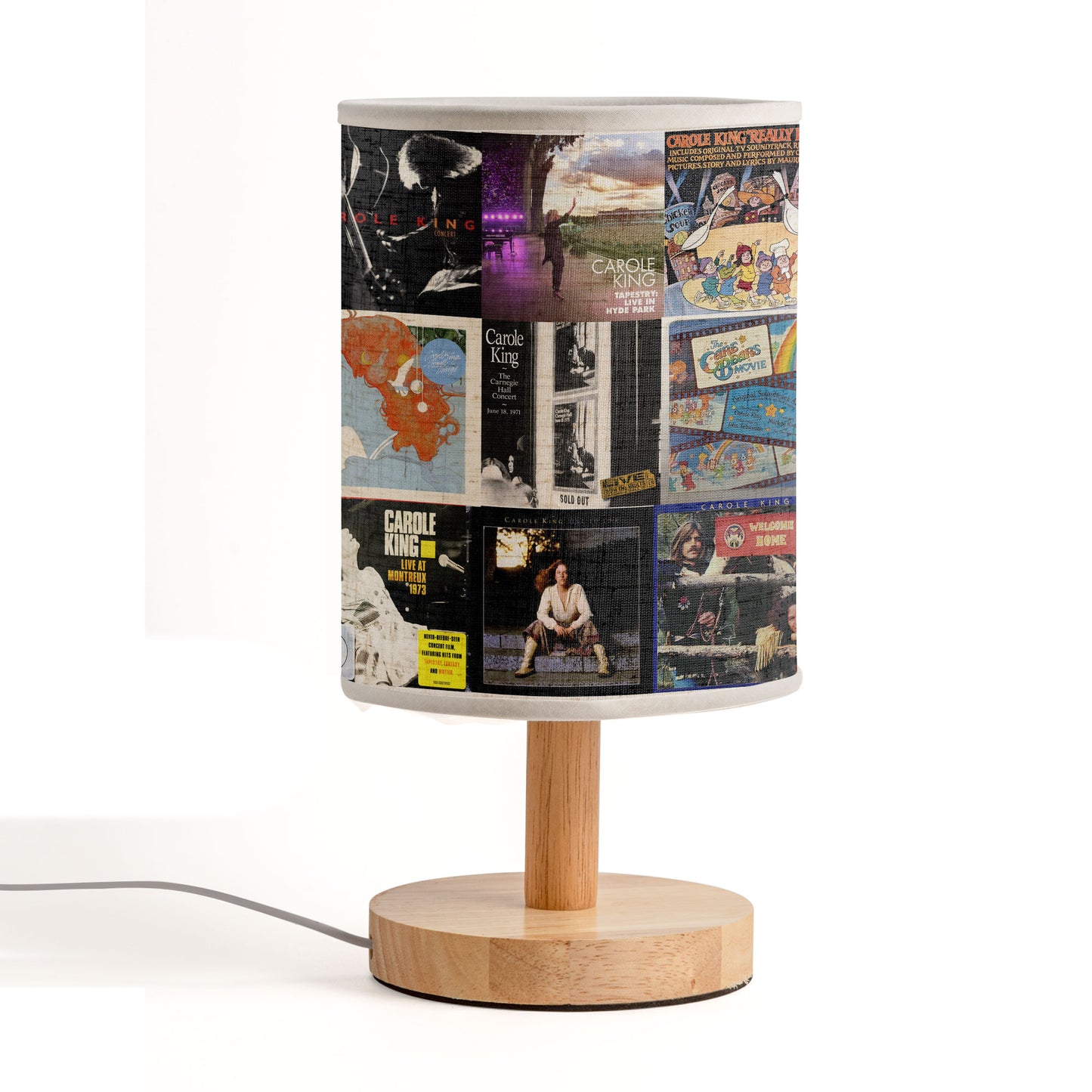 🎹 Carole King Album Art Lamp – Timeless Soul & Songwriter Magic