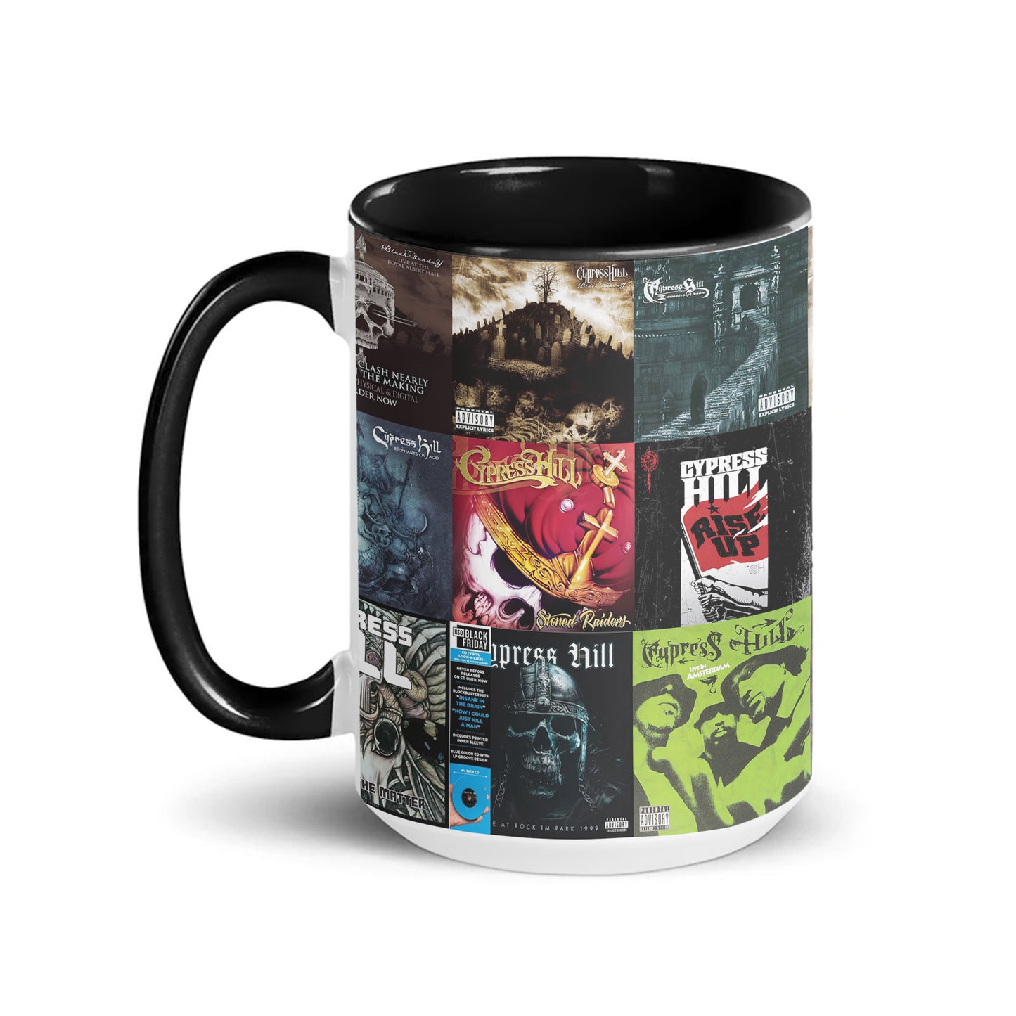 Cypress Hill Accent Mug – Hip-Hop Icons Album Collage Gift