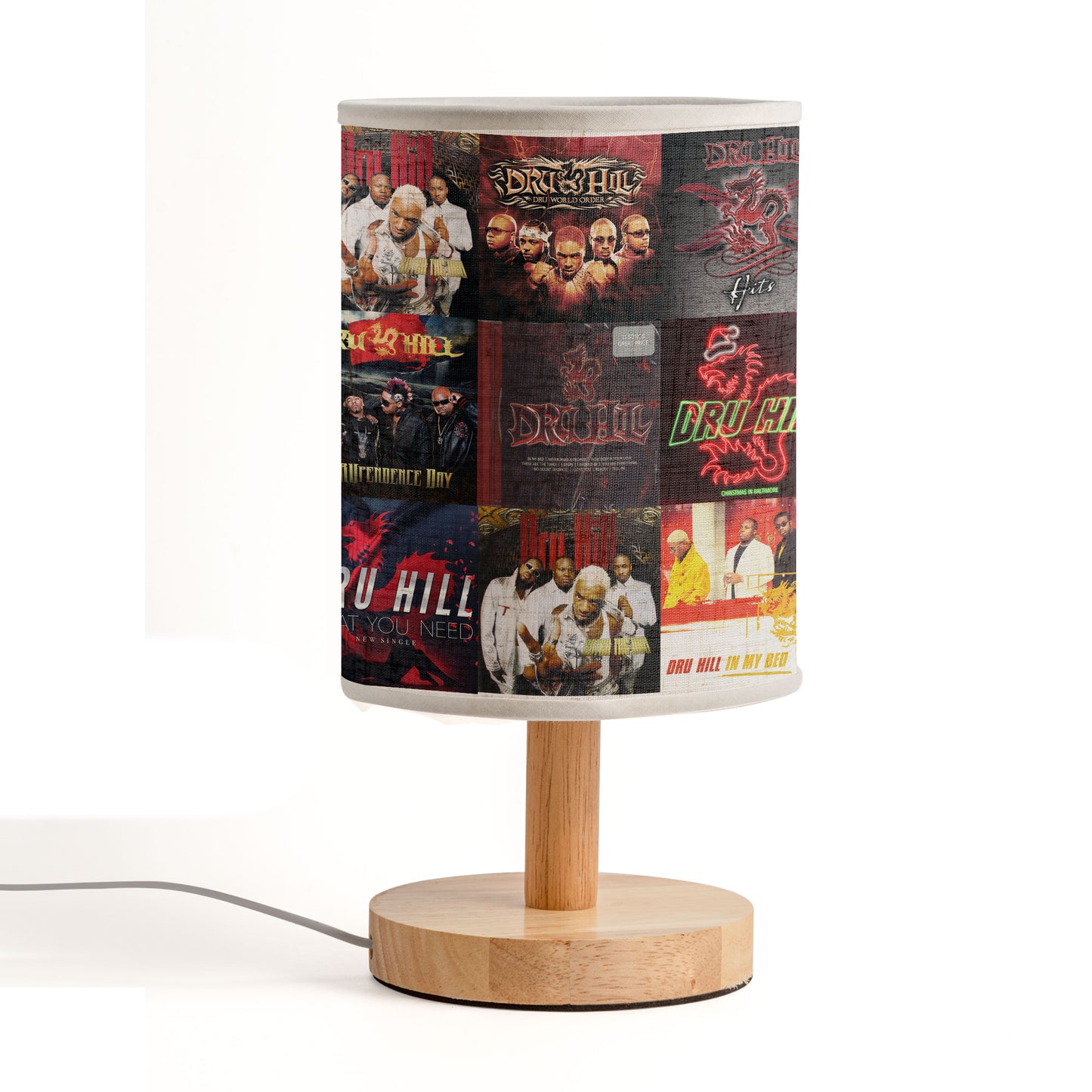 Dru Hill Album Cover Lamp – ’90s R&B Nostalgia Home Decor