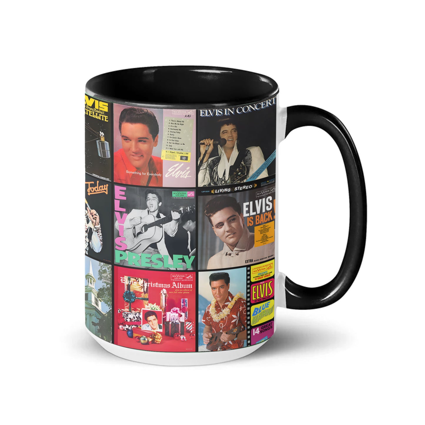 Elvis Presley Accent Mug – The King of Rock ’n’ Roll Nostalgia Gift