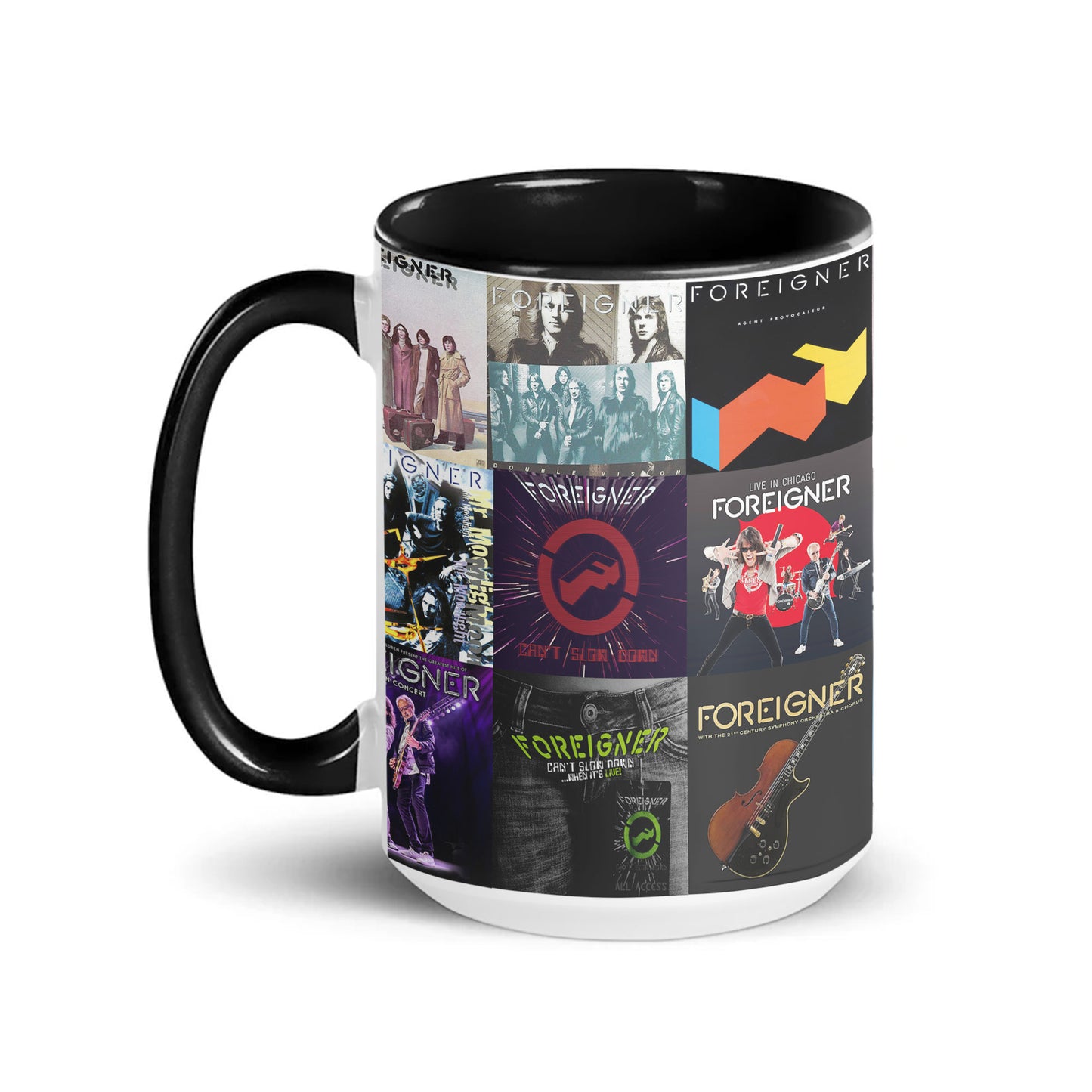 Foreigner Accent Mug – Classic Rock Memories in Every Sip