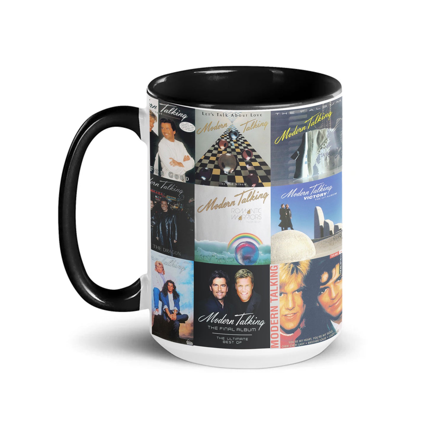 Modern Talking Accent Mug – A Nostalgic Tribute to Euro-Pop Legends