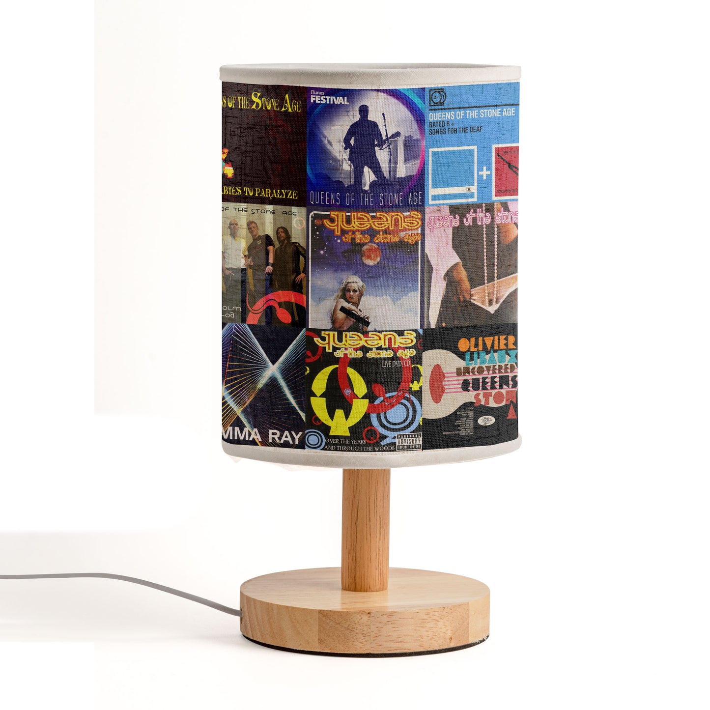 Queens of the Stone Age Album Cover Lamp – Rock Music Nostalgia Decor