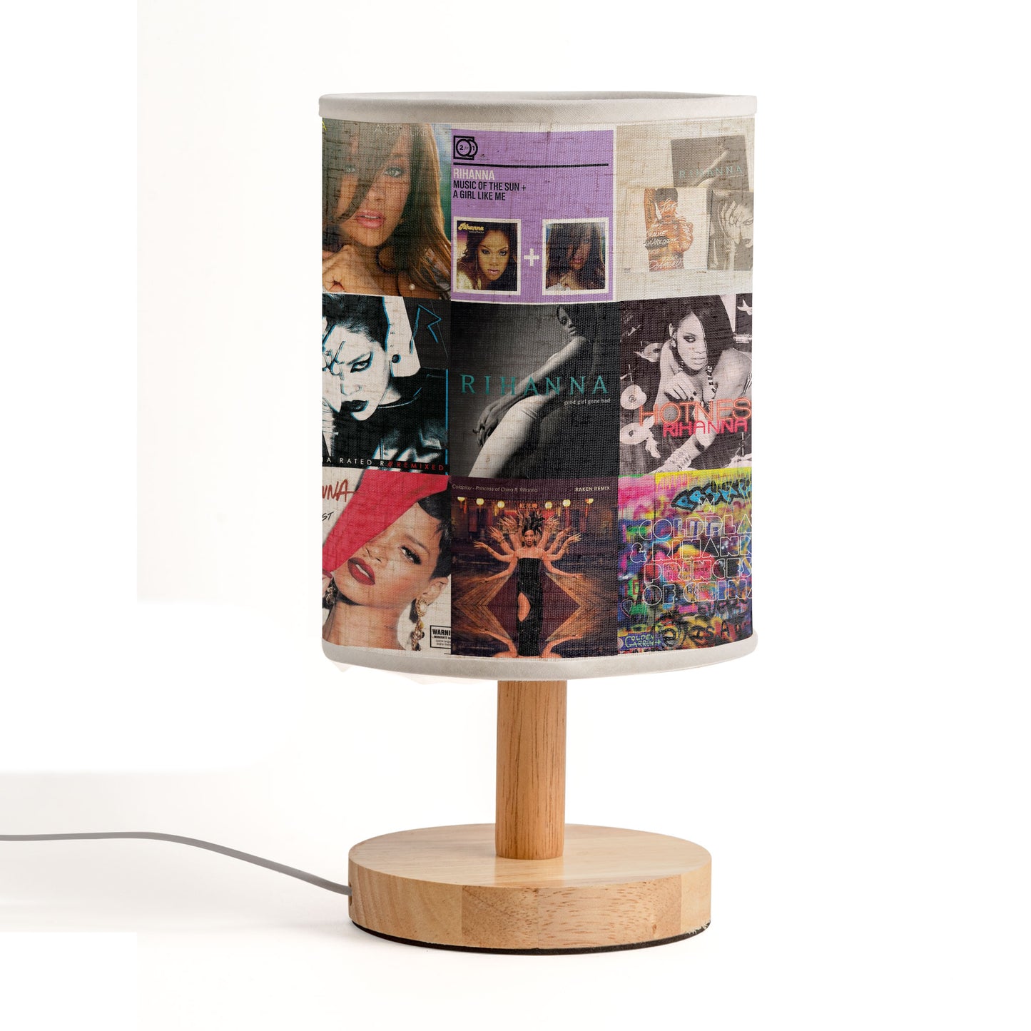 Rihanna Album Cover Lamp – Pop & R&B Icon Home Decor