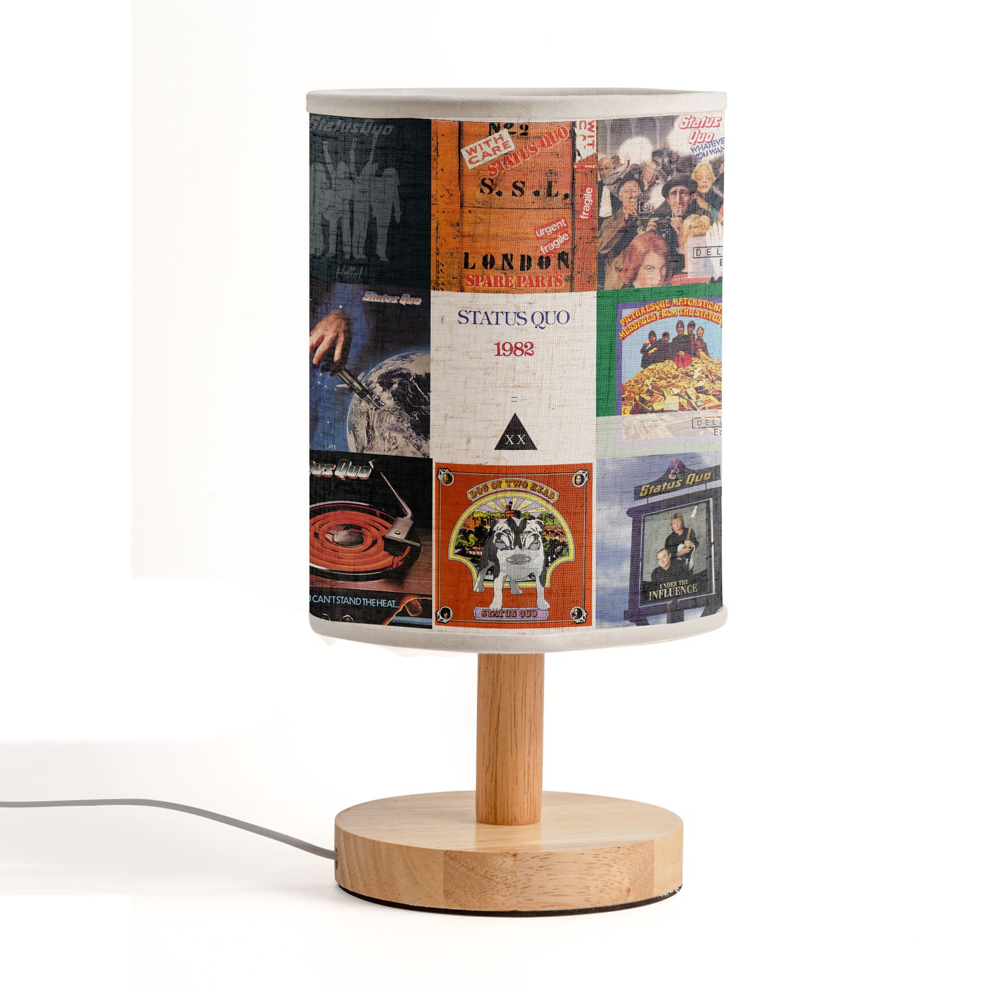 🎸 Status Quo Album Art Lamp – Boogie Rock Spirit & Timeless Energy
