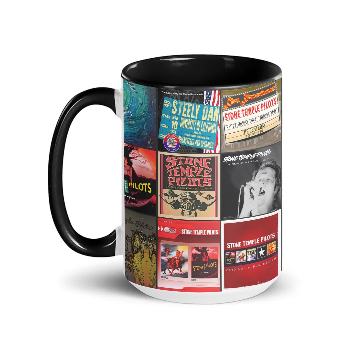 Stone Temple Pilots Accent Mug – Classic Album Cover Collage Gift