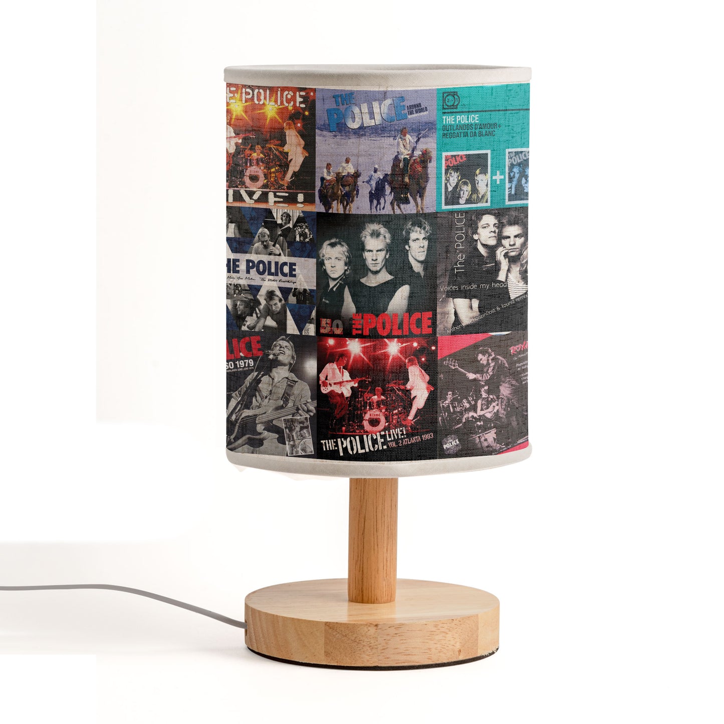 The Police Album Art Collage