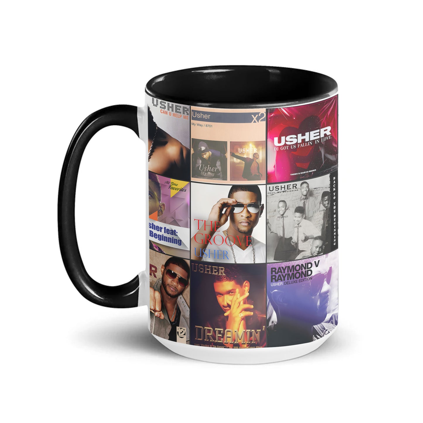 Usher Accent Mug – A Nostalgic R&B Tribute