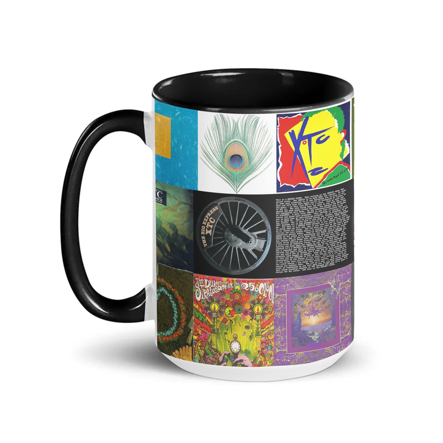 XTC Accent Mug – Classic Album Cover Collage Gift