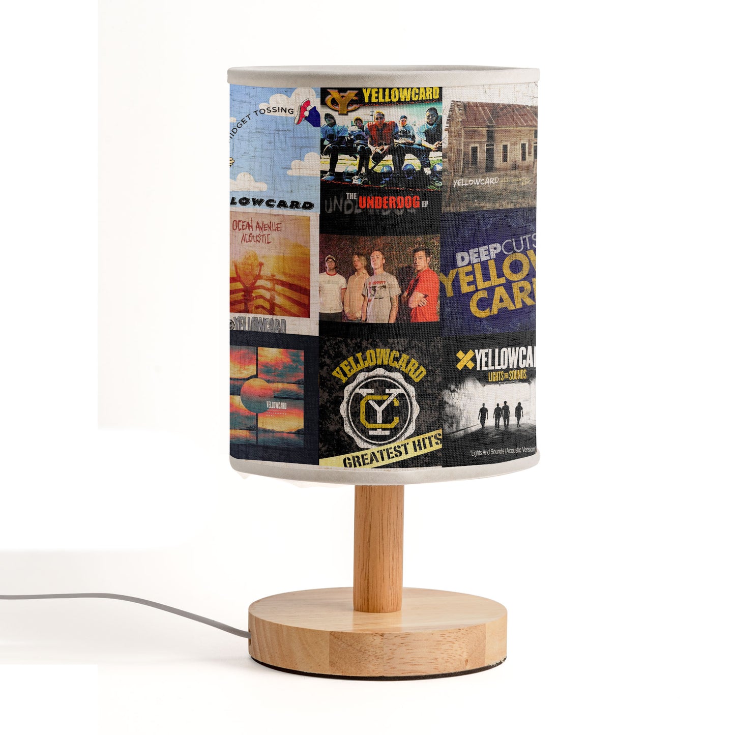 Yellowcard Fabric Lamp – Ocean Avenue Glow