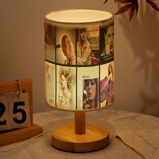 Swiftie Album Cover Fabric Lamp – Taylor Inspired Home Décor