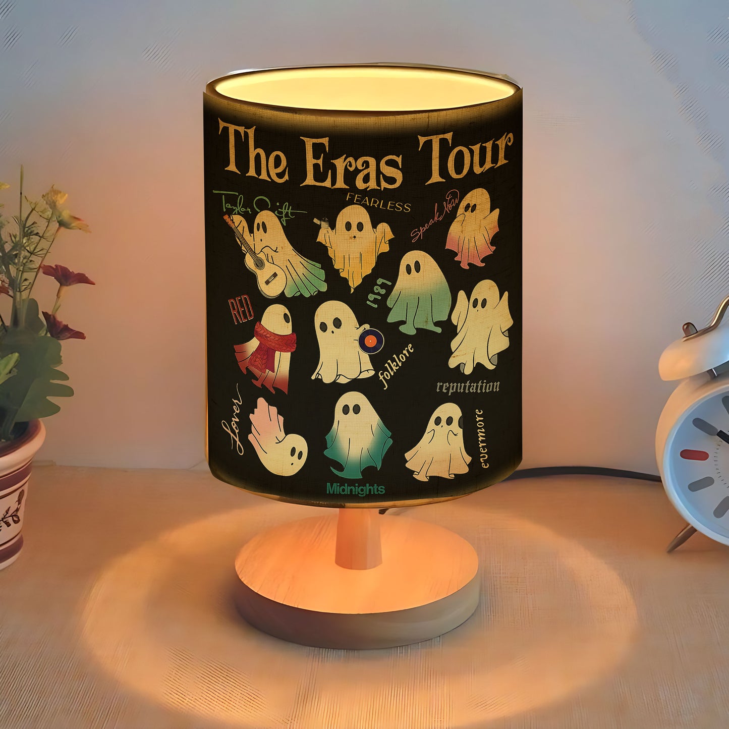 The Eras Tour Ghost Edition Fabric Table Lamp – Swiftie Home Décor