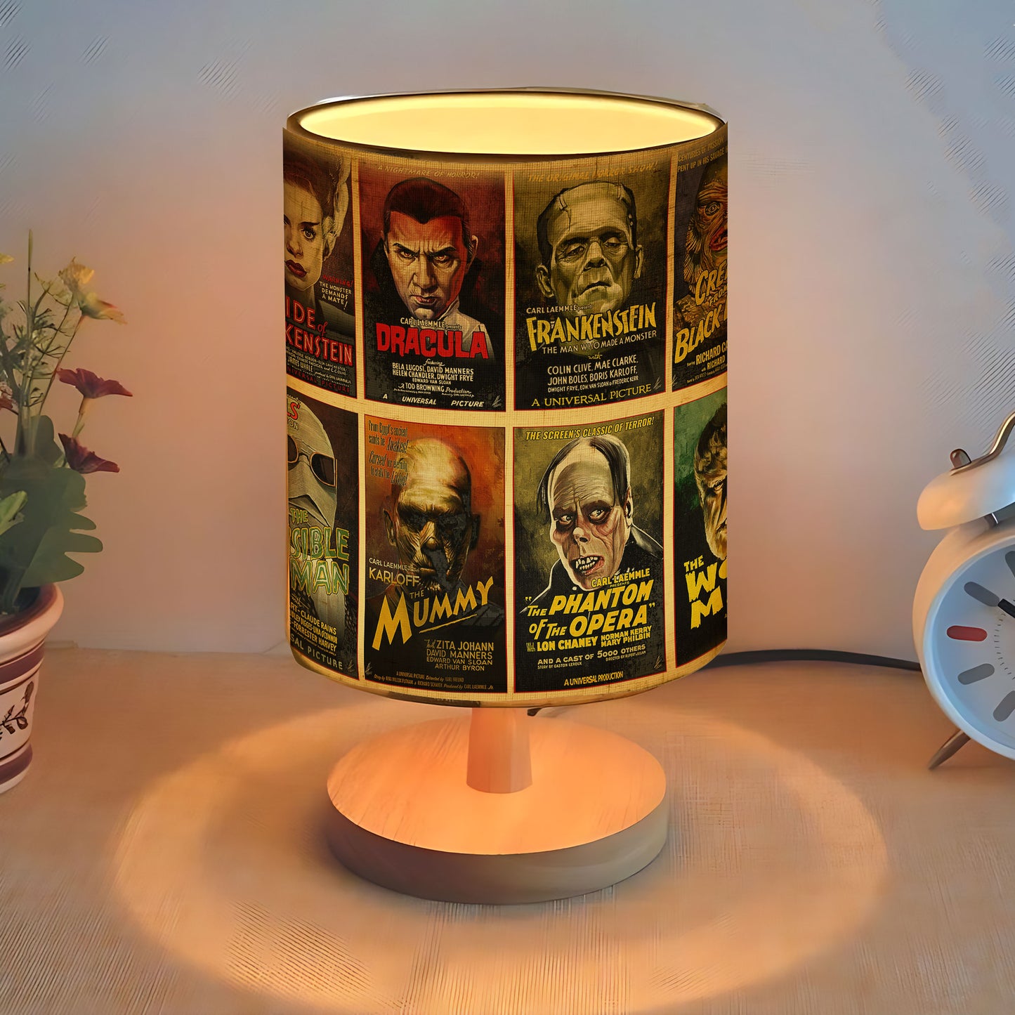 Universal Monsters Horror Fabric Lamp