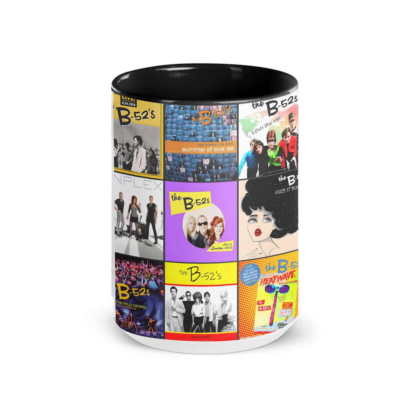 The B-52’s Accent Mug – Album Cover Collage Gift