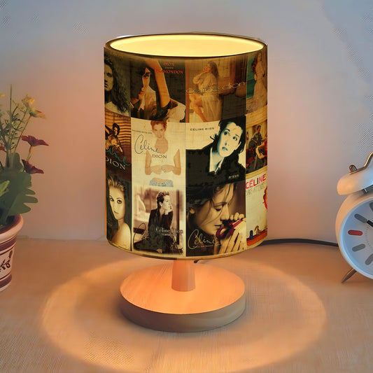 Céline Dion Album Art Collage Lamp