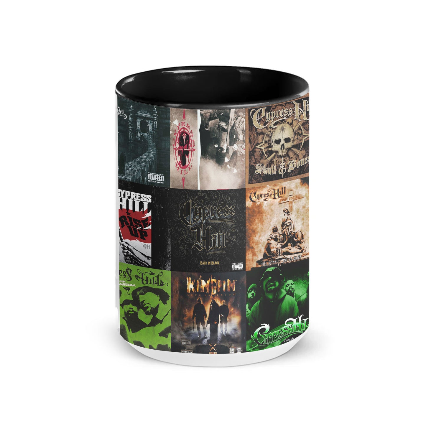 Cypress Hill Accent Mug – Hip-Hop Icons Album Collage Gift