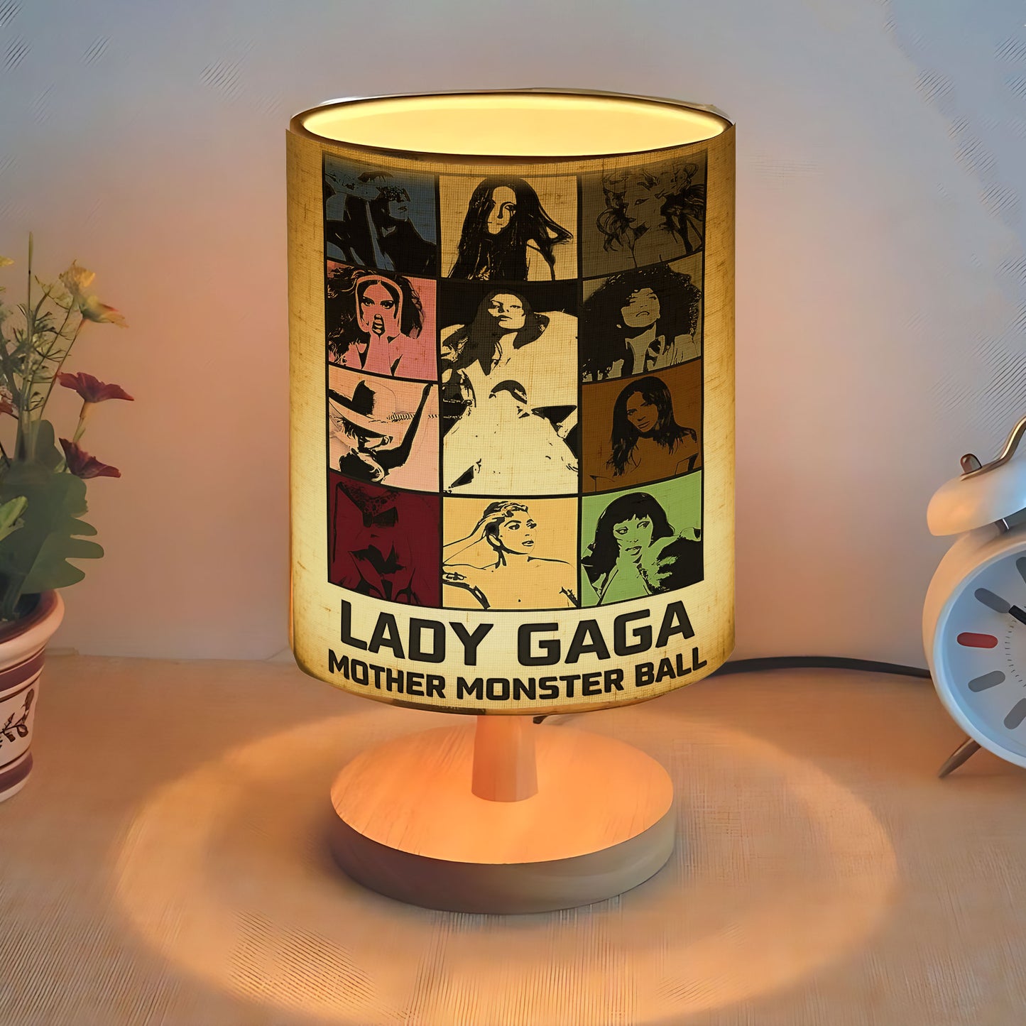 Lady Gaga Mother Monster Ball Fabric Lamp
