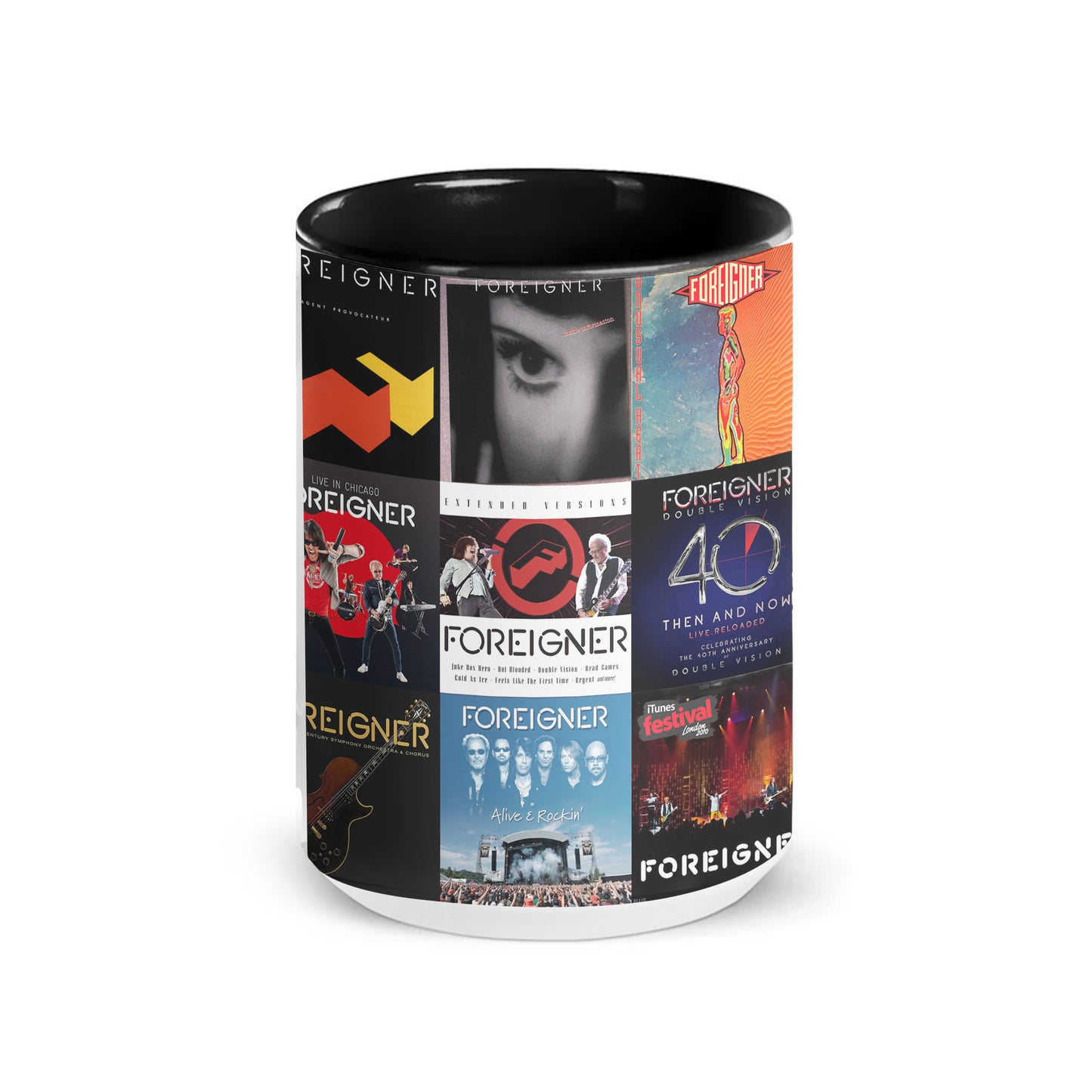 Foreigner Accent Mug – Classic Rock Memories in Every Sip