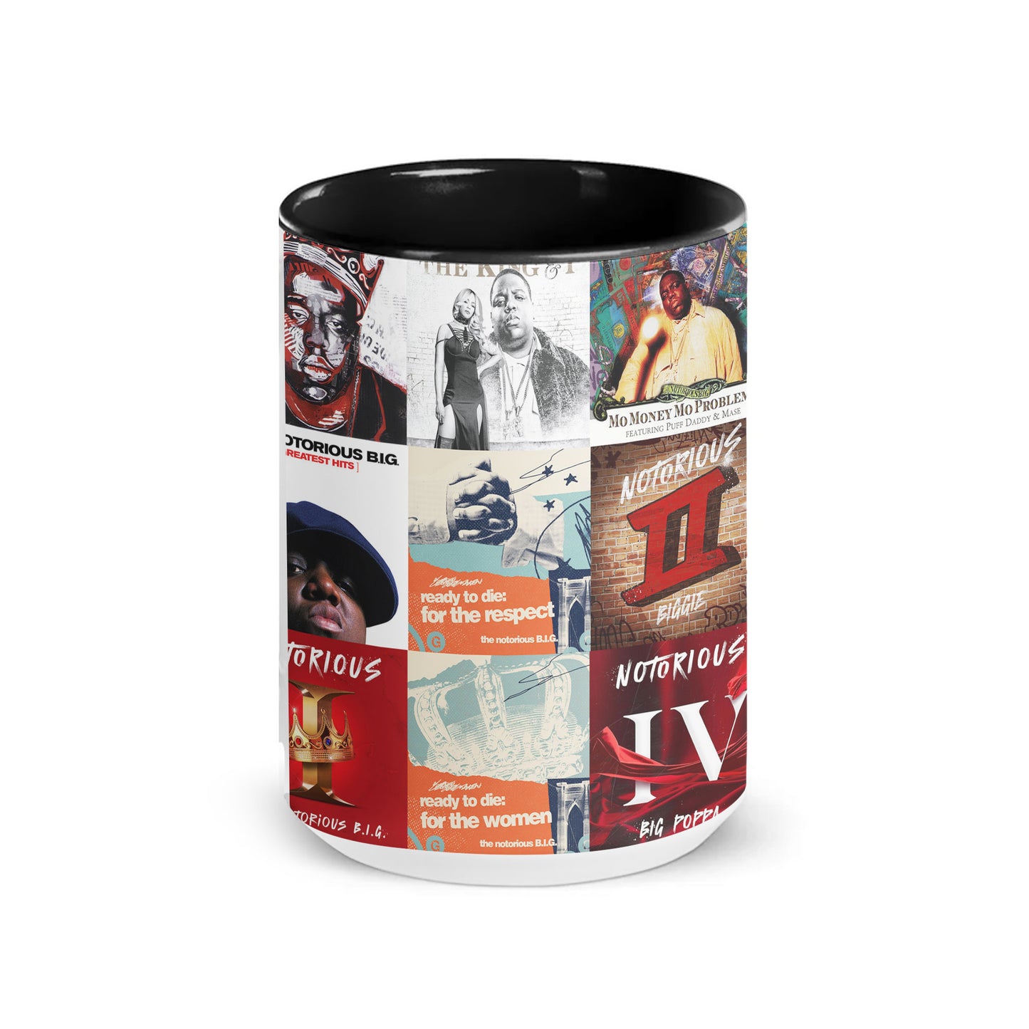 The Notorious B.I.G. Accent Mug – Iconic Album Cover Tribute for True Hip-Hop Fans