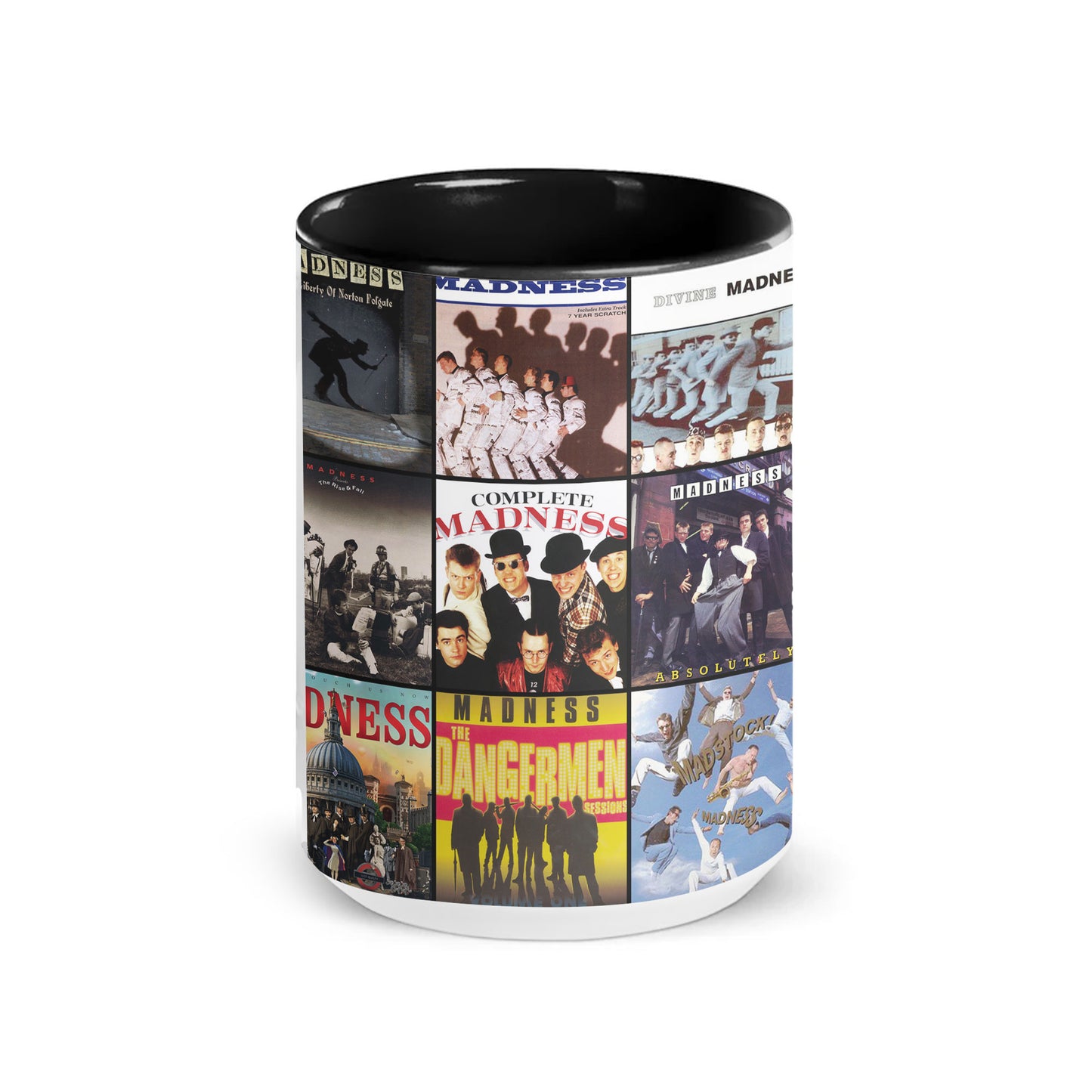 Madness Accent Mug – A Nostalgic Tribute to Ska & New Wave Classics