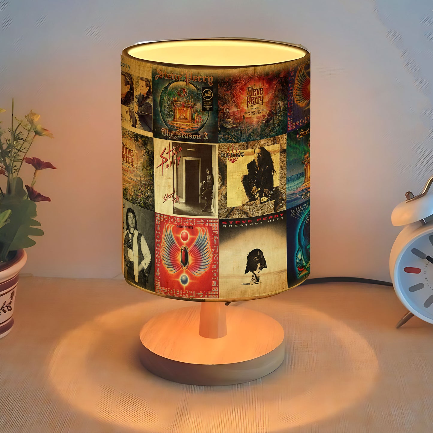Steve Perry Fabric Lamp – Journey of Light