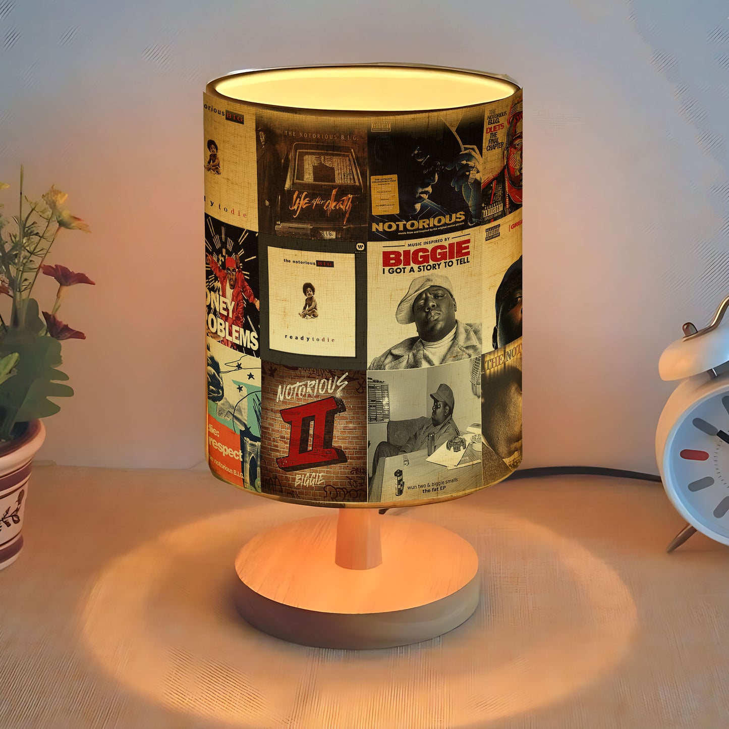 The Notorious B.I.G. Fabric Lamp – Legends Never Die