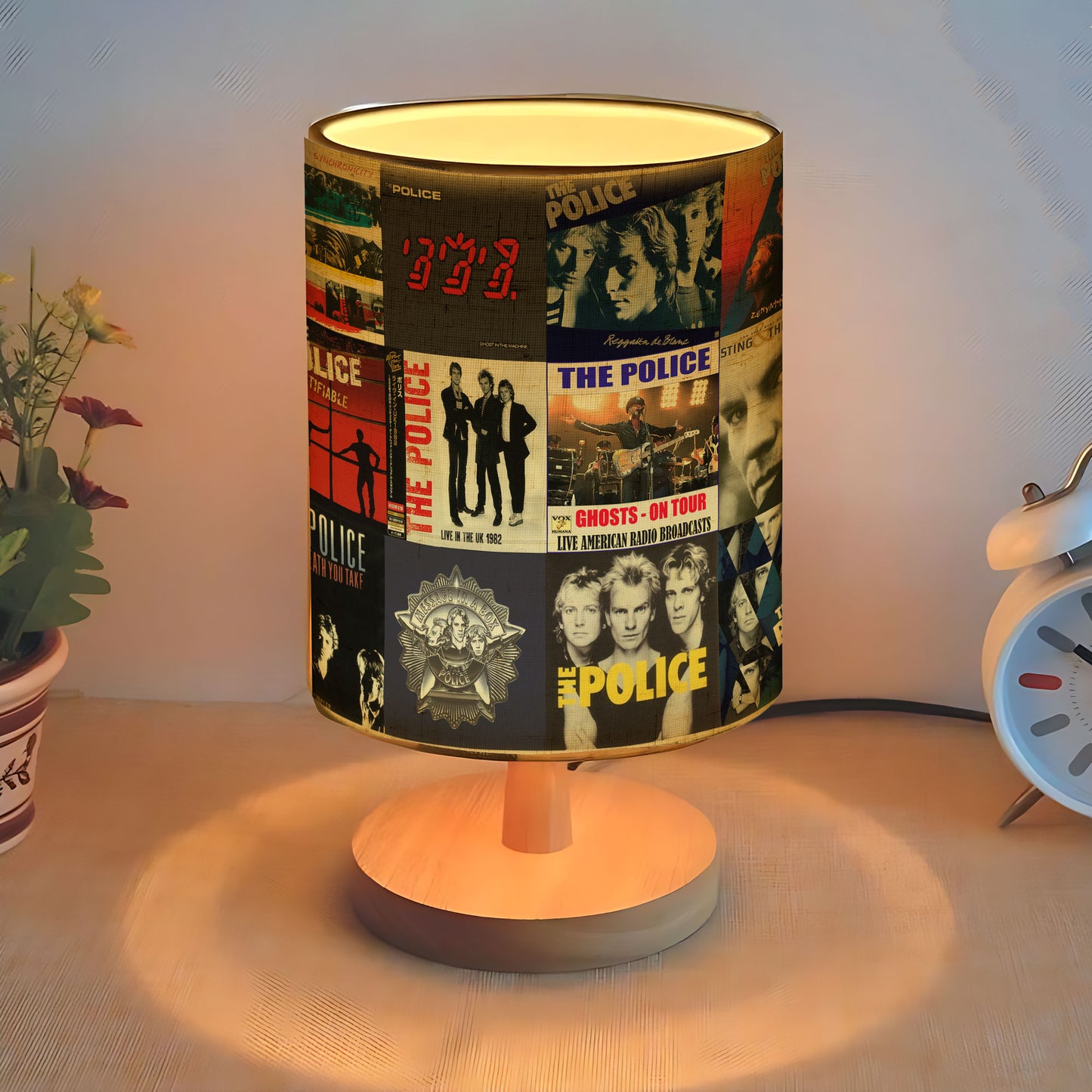 The Police Album Art Collage