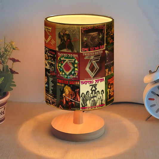 Twisted Sister Fabric Lamp – Rock & Rebellion Glow