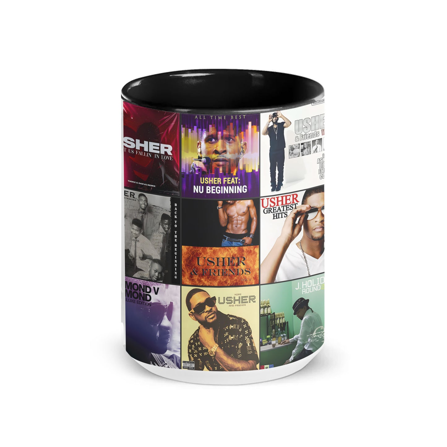 Usher Accent Mug – A Nostalgic R&B Tribute
