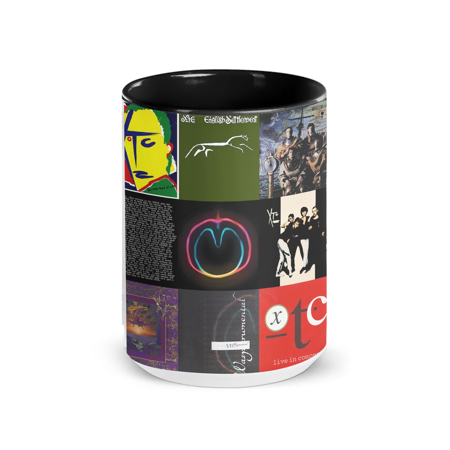 XTC Accent Mug – Classic Album Cover Collage Gift