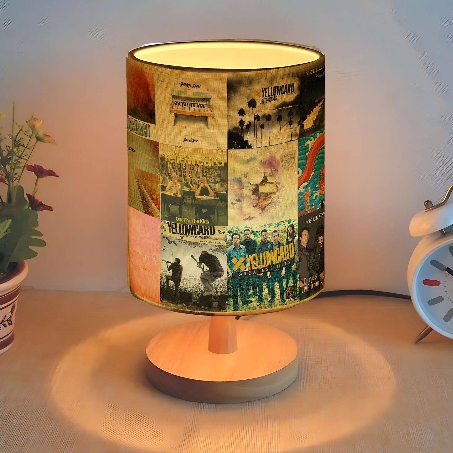 Yellowcard Fabric Lamp – Ocean Avenue Glow