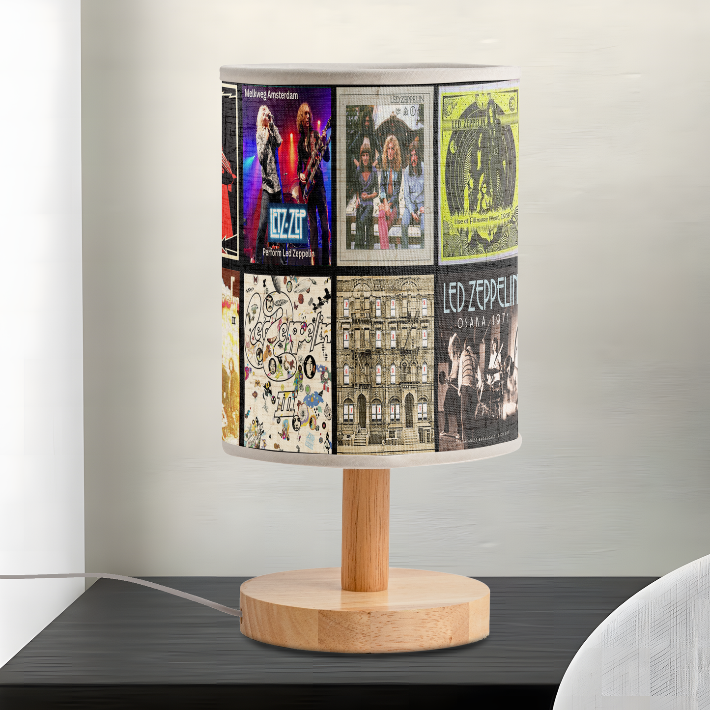 Led Zeppelin Album Art Lamp – Rock Legend Glow