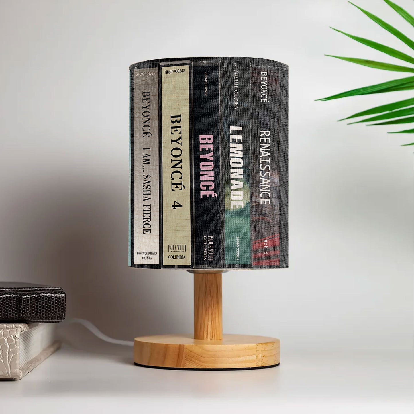 Beyoncé Cassette Tape Inspired Album Fabric  Lamp – For True Beyhive Fans