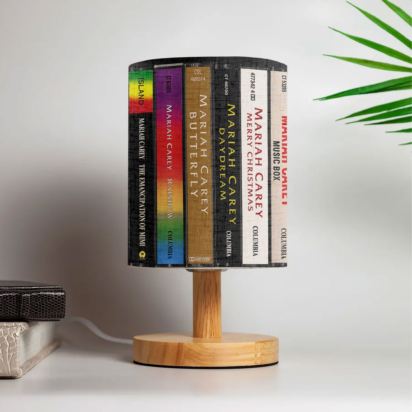 Retro Music Album Spine Fabric Lamp – A Tribute to Iconic Pop Classics