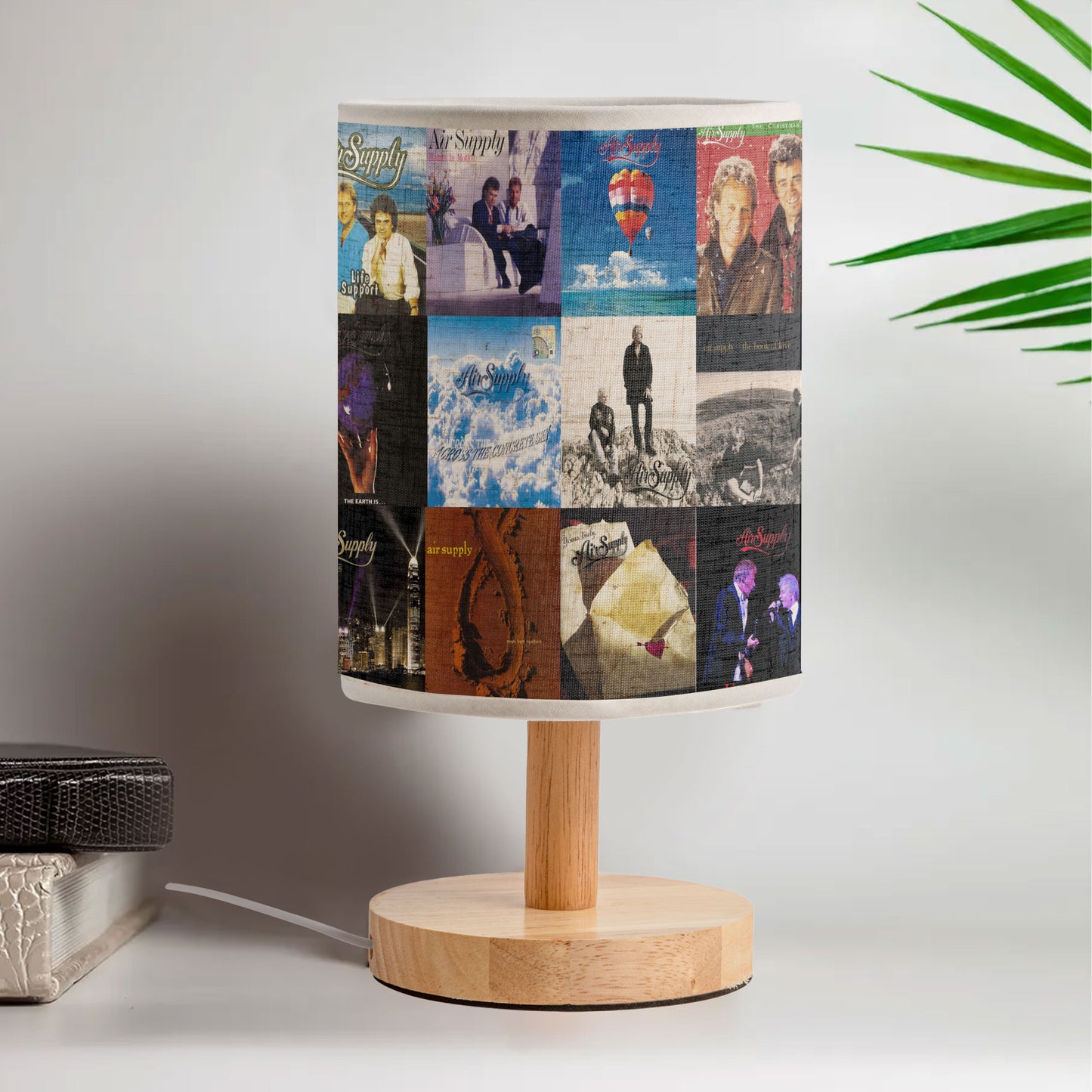 Air Supply Album Cover Lamp – Classic Soft Rock Home Decor